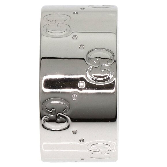 GUCCI 18k White Gold Ring - Picture 3 of 8